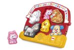 Fisher-Price Laugh & Learn Farm Animal Puzzle Shape Sorting Baby Toy With Music & Sounds - Image 6