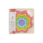 Fisher-Price Wooden Mini Rainbow Jigsaw Puzzle Star For Toddlers & Kids, 5 Wood Pieces - Image 6