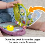 Fisher-Price Purple Monkey Musical Storybook Toy For Baby & Toddler With Lights & Sounds - Image 4