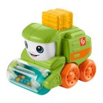 Fisher-Price Rollin' Tractor Push-Along Toy Vehicle For Infants With Fine Motor Activities