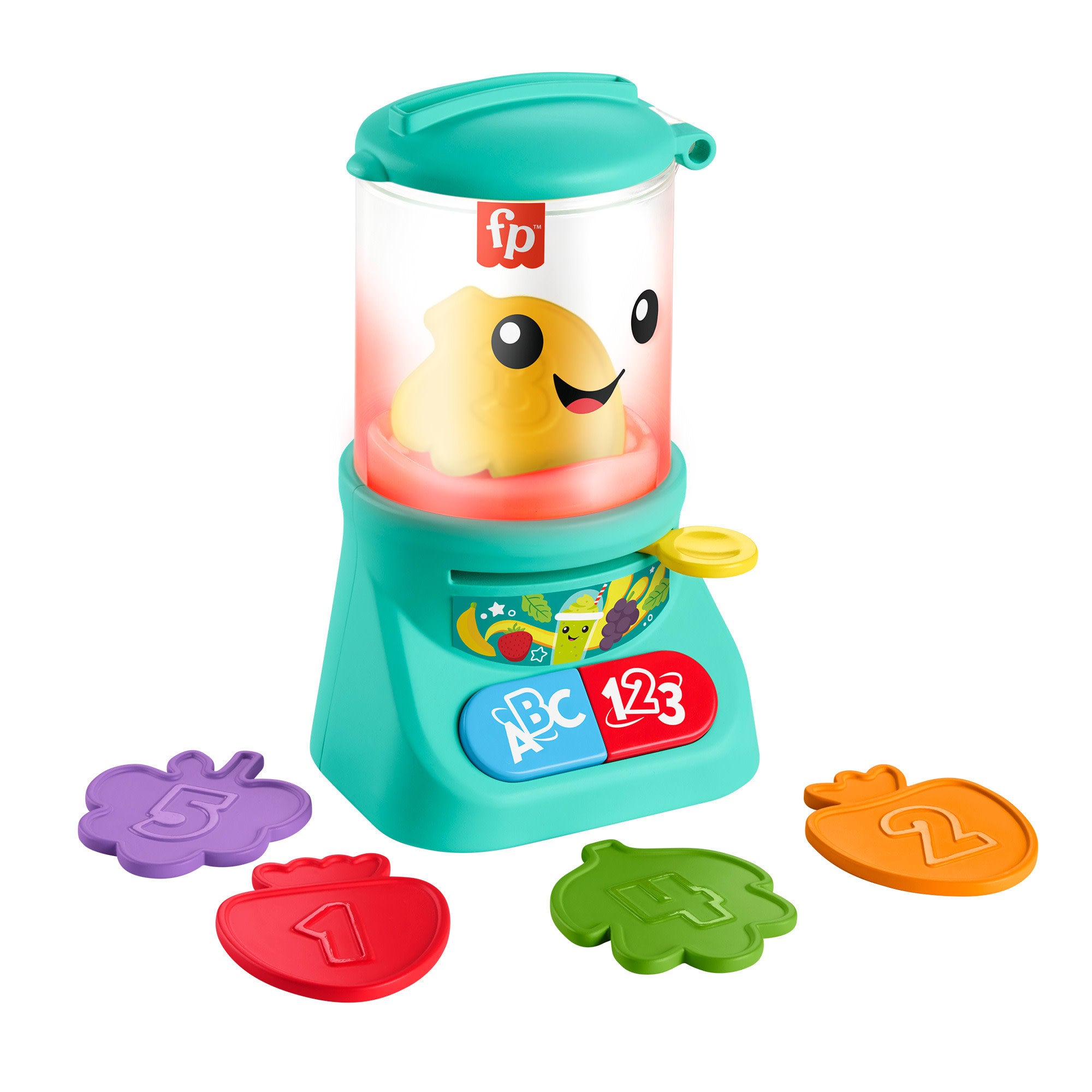 azgnhwg63ghw5nblolcp_6e3955c2-70e6-4999-878b-b8951da84238 Fisher-Price Laugh & Learn Counting & Colors Smoothie Maker Musical Toy Blender For infants - Image 1