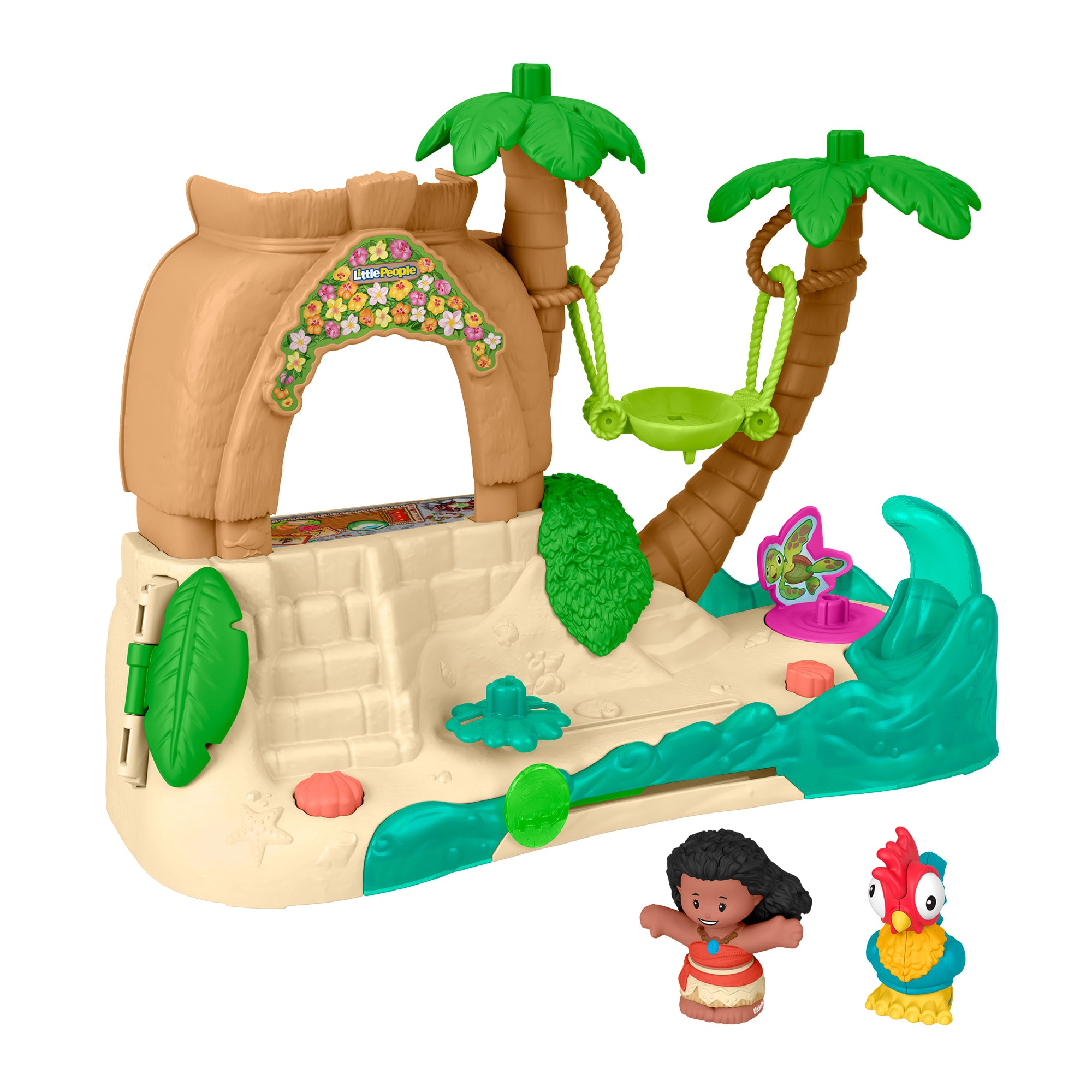 b2597e05bc3fc8dc528bd497d66caa23371e4d60_9d6dd37a-c6be-4269-9a11-59676262670a Fisher-Price Little People Disney Princess Moana Adventure Village Playset With Figures For Toddlers - Image 1