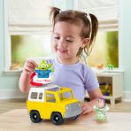 Little People Toy Story Brinquedo para Bebês FP Little People Veículo Buzz Lightyear Pizza Planeta - Image 2