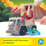 Imaginext Jurassic World Trek 'n Transform Toy Vehicle Play Set With Dinosaur, Figure & Projectile - Image 2