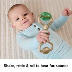 Fisher-Price Mini Me Moments Self-Care Sensory Set, 6-Piece Baby Rattle & Teether Toys - Image 3