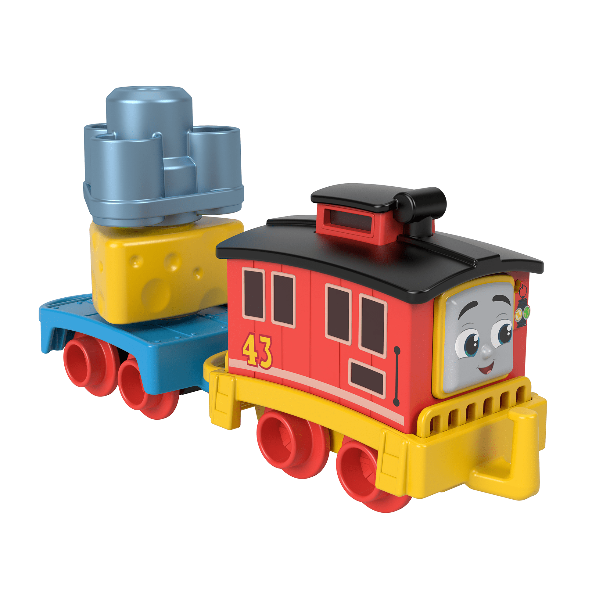 bboctqhqompvj19clq2g_a368bbc3-85ea-4620-be6d-c9e40a8b5fa4 Thomas & Friends My First Brake Car Bruno Push-Along Vehicle With Stacking Cargo For Toddlers - Image 1