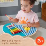Fisher-Price Wooden Musical Table With Percussion Instrument Toys, 3 Wood Pieces - Image 2