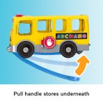 Fisher-Price Little People Big Yellow School Bus & Community Heroes Figures, Musical Toddler Toy - Image 4