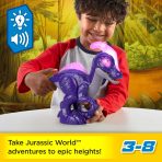 Imaginext Jurassic World Dinosaur Parasaurolophus XL Figure With Lights & Sounds, 10-inch Toy - Image 2