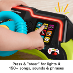 Fisher-Price Laugh & Learn Sit & Steer Driver Activity Center Learning Toy For Infants & Toddlers - Image 3