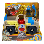 Imaginext Jurassic World Track & Transport Dino Truck Vehicle & Figure Set, 8 Pieces - Image 6