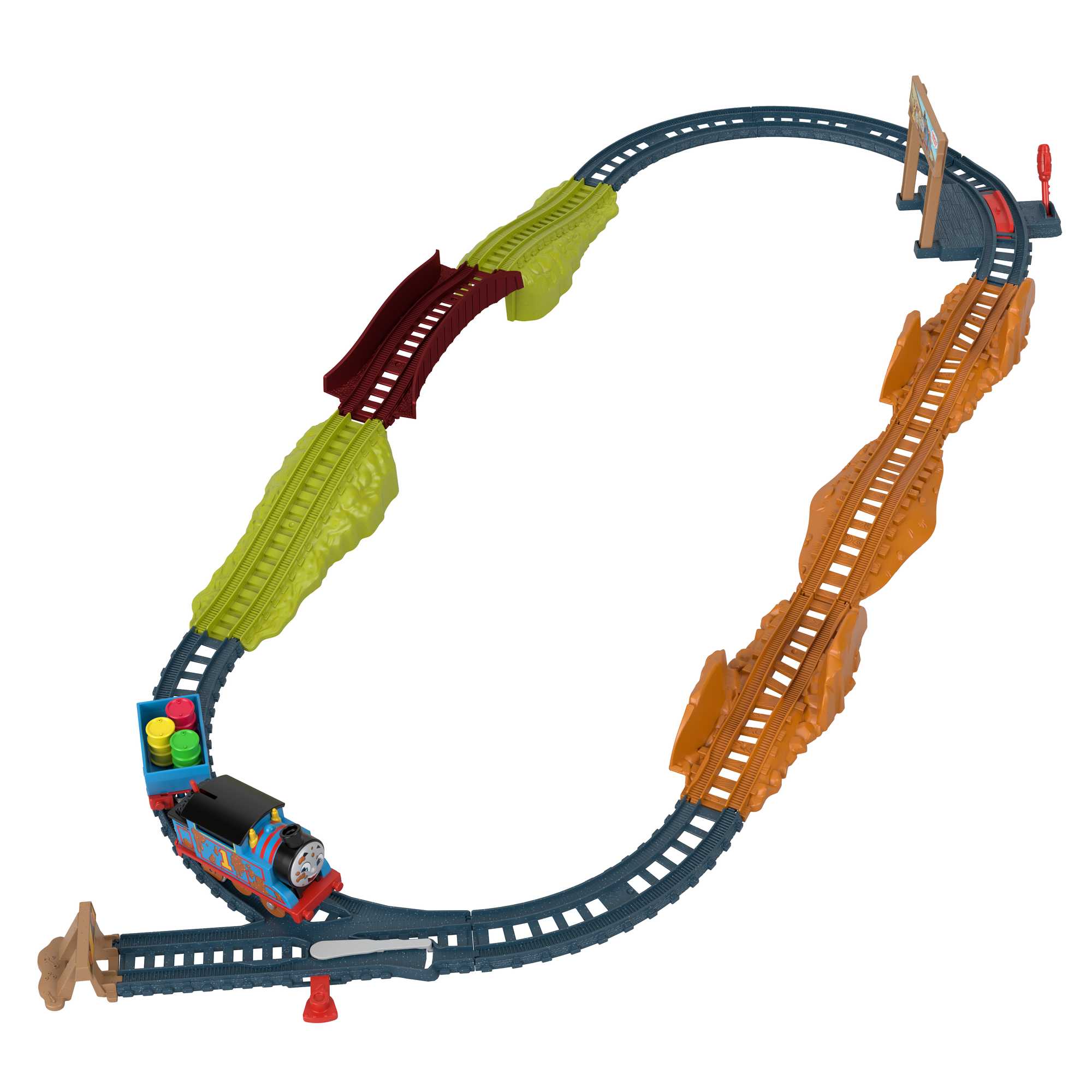 bqc2hniggajwvepeuwfi_fc1e4181-fdba-4f24-9d71-a86c06d85b52 Thomas And Friends Muddy Adventure Train Set, Bumpy Track Set With Motorized Thomas Engine - Image 1