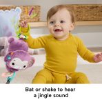 Fisher-Price Sing & Go Purple Monkey Plush Baby Stroller Sensory Toy For Newborns - Image 3