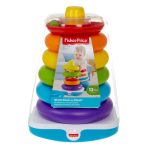 Fisher-Price Giant Rock-A-Stack Baby Toy, Ring Stacking Toy For Infants And Toddlers, 14+ Inches Tall - Image 6