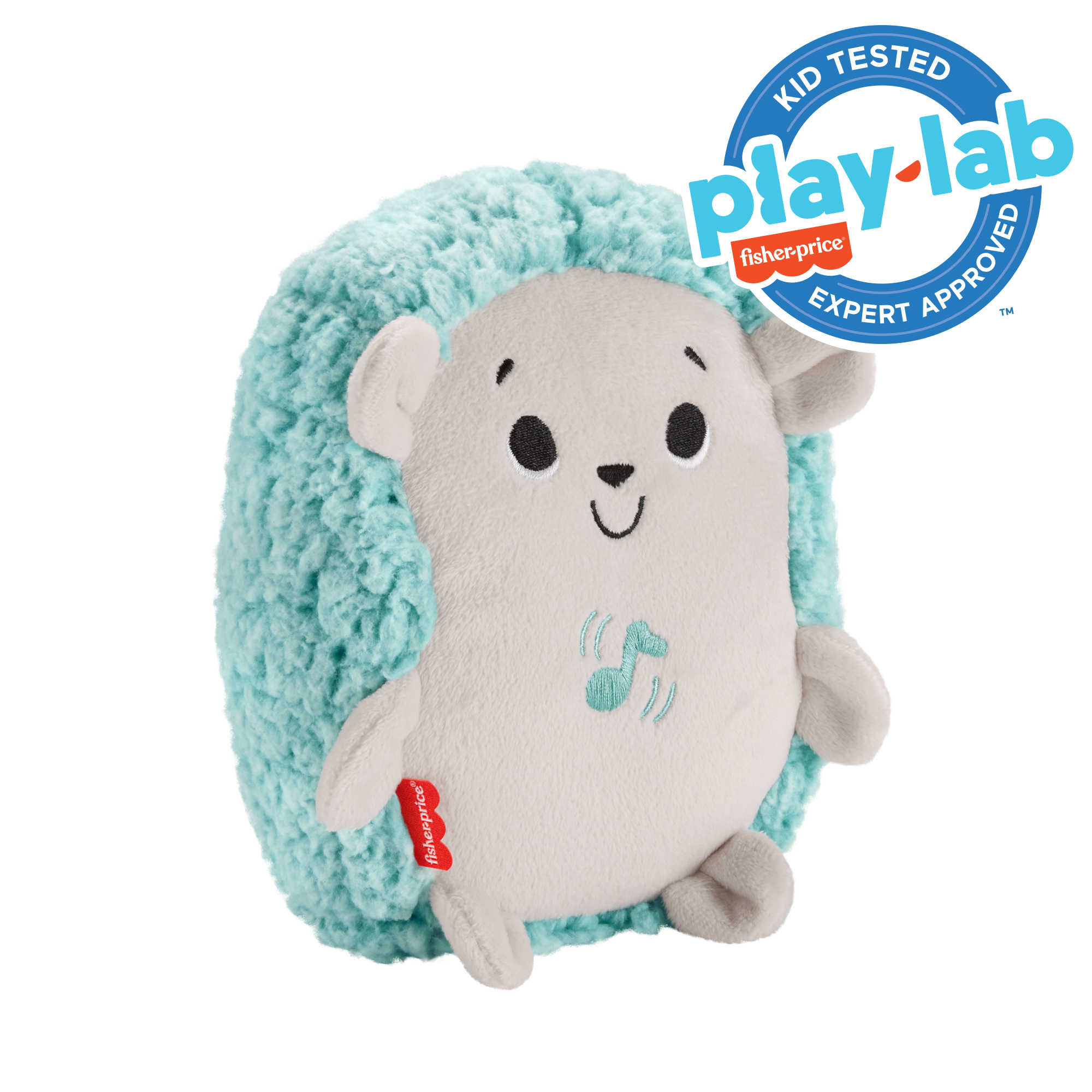 bthjrtidqbygbf9tnm64_8de4c25f-237f-472c-b38b-7f2e4ae75e44 Fisher-Price Calming Vibes Hedgehog Soother, Portable Infant Plush Pal - Image 1