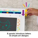 Fisher-Price Learn & Doodle Desk, Mess-Free Writing & Drawing Tablet With Lcd Screen For Kids - Image 4