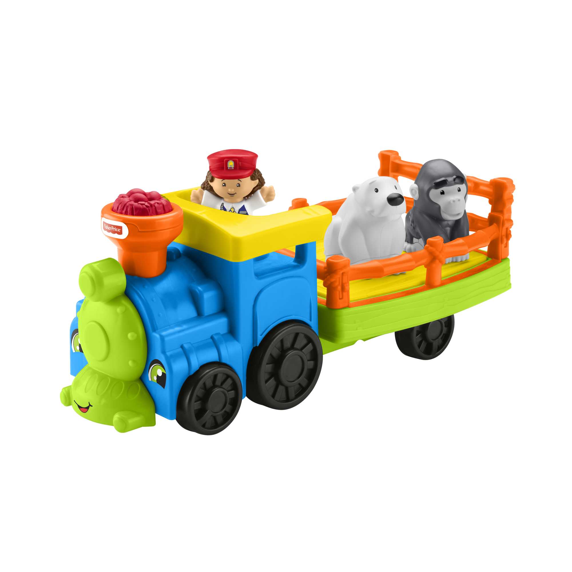 bzvhk3xvas1rr4btpi8s Fisher-Price Little People Choo-Choo Zoo Train Musical Toddler Toy Vehicle With 3 Figures - Image 1