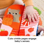 Fisher-Price Sensory Seasons Soft Book, Newborn Tummy Time Busy Activity For Baby Ages 0+ Months - Image 5