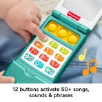 Fisher-Price Laugh & Learn Flip Phone, Baby & Toddler Musical Learning Activity Toy - Image 3