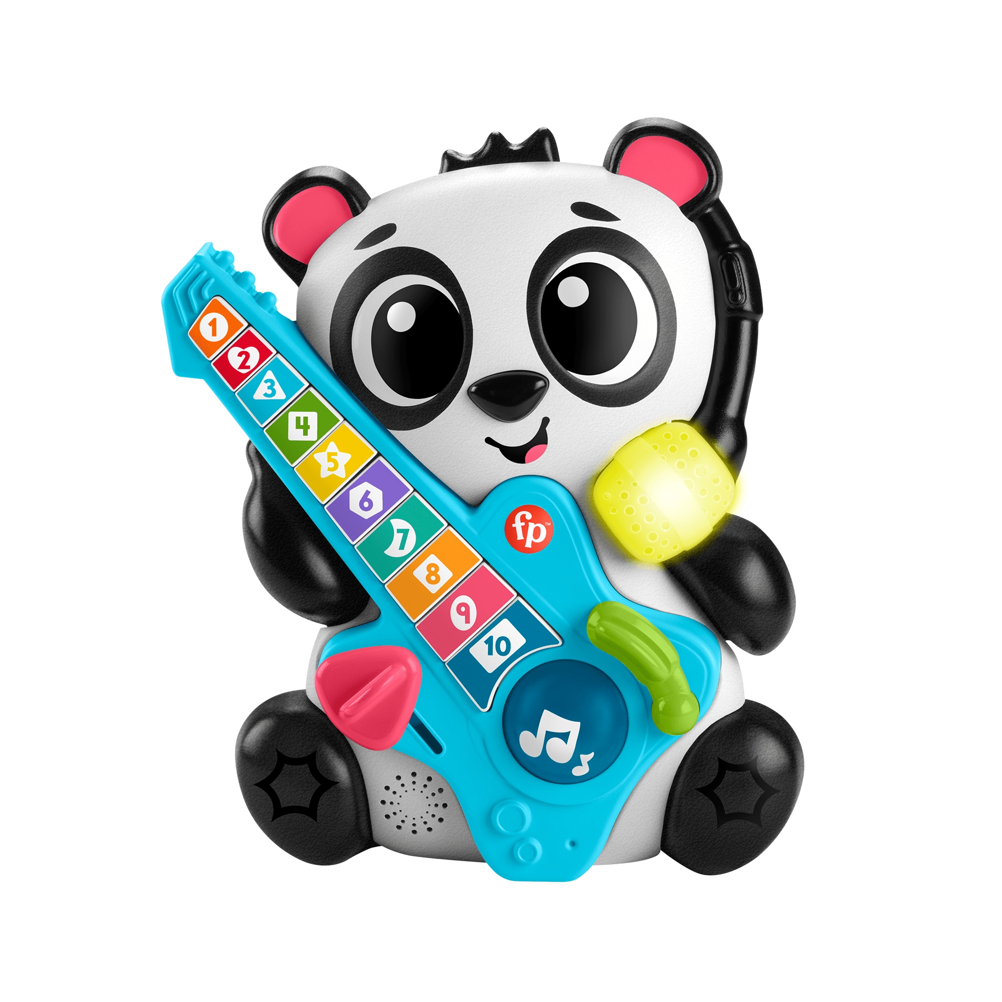 cbk8gncphaunqpksg0xh_eae28d2e-cd4b-42bd-8070-356d7f88c9c8 Fisher-Price Link Squad Jam & Count Panda Baby Learning Toy With Music & Lights - Image 1