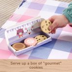 Fisher-Price Wooden Picnic Tea Set For Kids With Blanket, Wood Cups & Saucers, 18 Pieces - Image 3