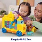 MEGA BLOKS First Builders Build & Count Bus Block Toy (45 Pieces) For Toddler - Image 6
