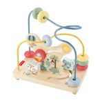 Fisher-Price Wooden Bead Maze, Animal-Themed Baby & Toddler Fine Motor Activity Toy