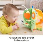 Fisher-Price Sensory Seasons Soft Book, Newborn Tummy Time Busy Activity For Baby Ages 0+ Months - Image 3