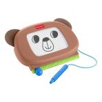 Fisher-Price Friendship Forest Doodle Pro Brown Bear, Magnetic Writing & Drawing Tablet For Kids