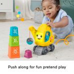 Fisher-Price Count & Stack Crane Baby & Toddler Learning Toy With Blocks, Lights & Sounds - Image 4
