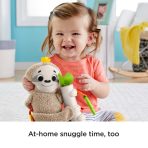 Fisher-Price Slow Much Fun Stroller Sloth Baby Toy With Sensory Details For Newborns - Image 3