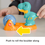Fisher-Price Little People Friendly Dinosaur Figure Pack Toddler Toy, 4 Pieces - Image 3