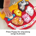 Fisher-Price Laugh & Learn Farm Animal Puzzle Shape Sorting Baby Toy With Music & Sounds - Image 3