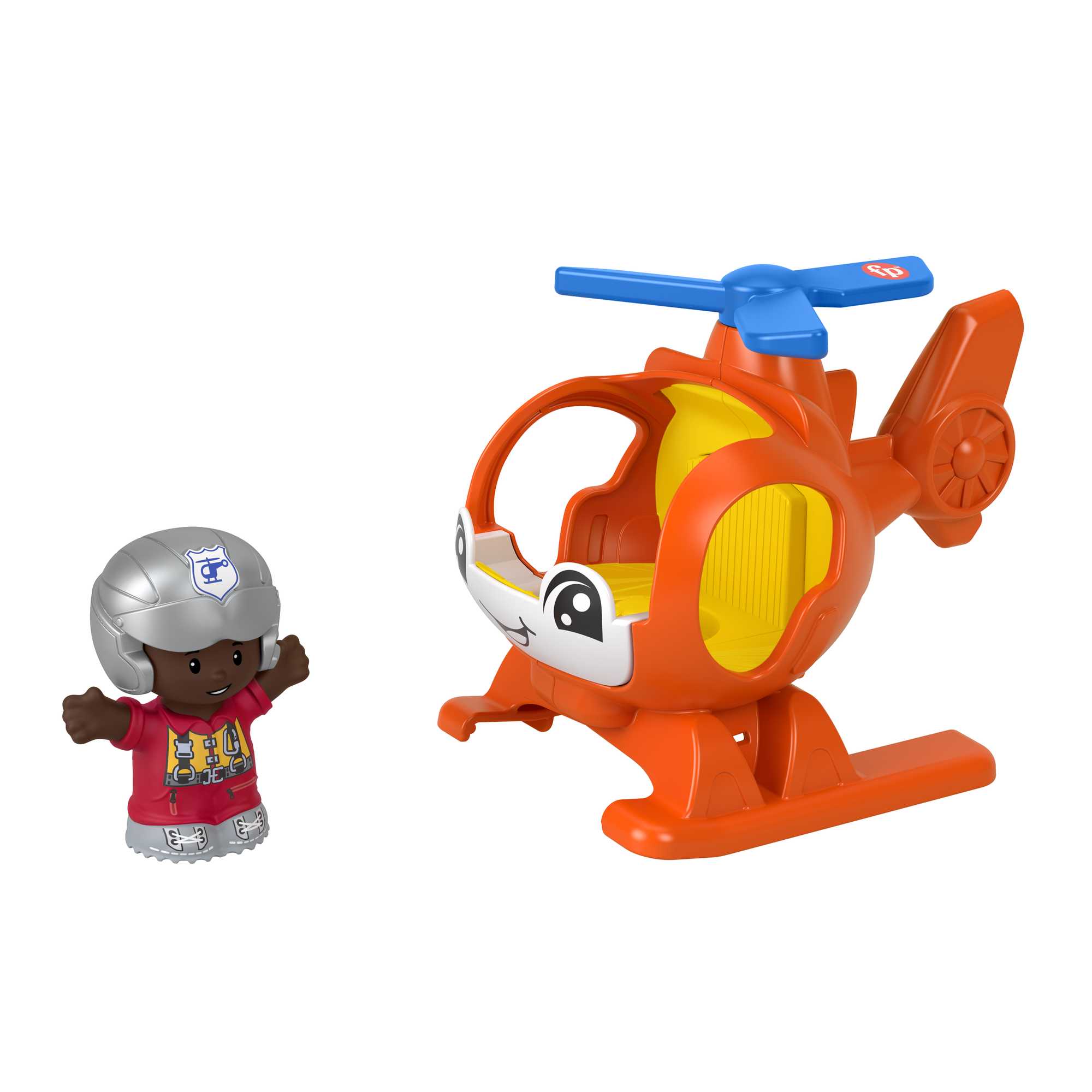 cnu1kreburqn2rpx1op3_5d73cf63-4b02-41fc-bb93-86f933622868 Fisher-Price Little People Helicopter Toy & Pilot Figure Set For Toddlers, 2 Pieces - Image 1