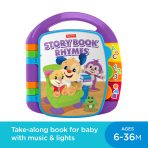 Fisher-Price Laugh & Learn Storybook Rhymes Musical Electronic Learning Toy For Baby & Toddler - Image 2