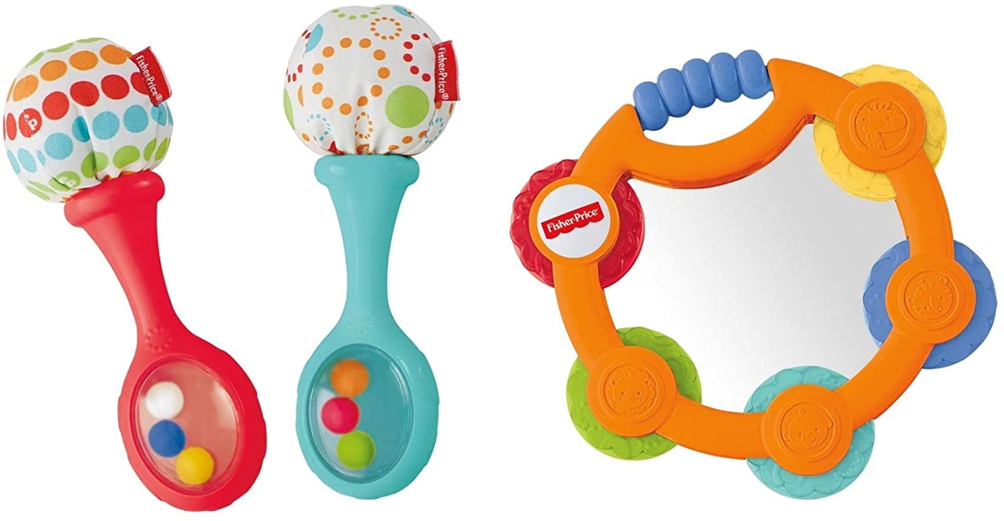 cyupnny5l5dprsixpwsc Fisher-Price Tambourine & Maracas Gift Set - Image 1
