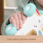 Fisher-Price Wooden Push-Along Bunny Toy Vehicle For Baby Crawling Play. 1 Wood Piece - Image 4