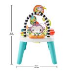Fisher-Price 2-In-1 Purple Monkey Musical Baby Activity Center & Toddler Play Table - Image 6