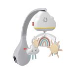 Fisher-Price Rainbow Showers Bassinet To Bedside Mobile