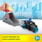 Imaginext DC Super Friends Launcher Set With 3-Inch Batman Action Figure, Toy Vehicle & Housing Unit - Image 3
