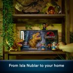 Little People Collector Jurassic Park Special Edition Set With Dinosaur For Movie Fans, 3 Figures - Image 3