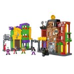 Imaginext DC Super Friends Crime Alley Playset With Batman & 4 Villain Figures