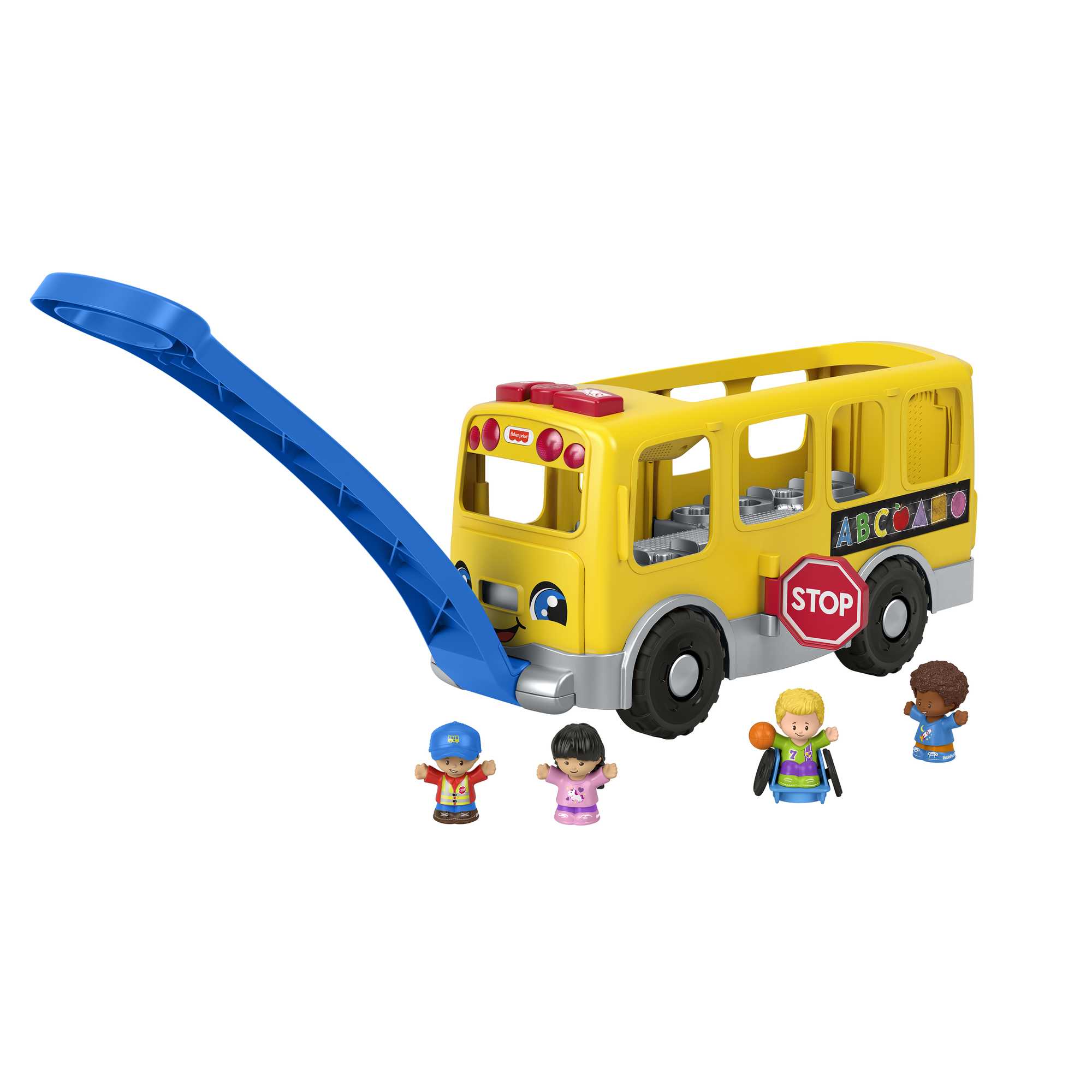 dcmr3230ruykgydur9ku_9607f7f5-377b-42c0-8ef7-325ba0546dc6 Fisher-Price Little People Big Yellow School Bus - English & French Version - Image 1
