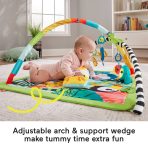 Fisher-Price 3-in-1 Baby & Toddler Gym, Baby Play Mat & Sensory Toys For Tummy Time, Rainforest - Image 3