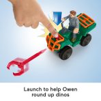 Imaginext Jurassic World Dinosaur Lab Playset With Owen Maisie & Dr. Grant Figures, 6 Play Pieces - Image 5