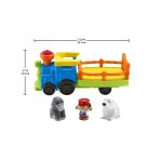 Fisher-Price Little People Choo-Choo Zoo Train Musical Toddler Toy Vehicle With 3 Figures - Image 5
