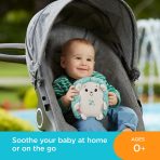 Fisher-Price Calming Vibes Hedgehog Soother, Portable Infant Plush Pal - Image 2