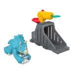 Imaginext Jurassic World Launcher Set With Chomping Toy Triceratops & 2 Accessories