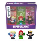 Coffret Collector Little People Super-Vilains Dc-3 Figurines