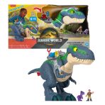 Fisher-Price Imaginext Jurassic World Rebirth Ultimate Action Chomp T. Rex Dino Toy & Action Figures - Image 6